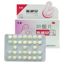 斯利安叶酸片31片