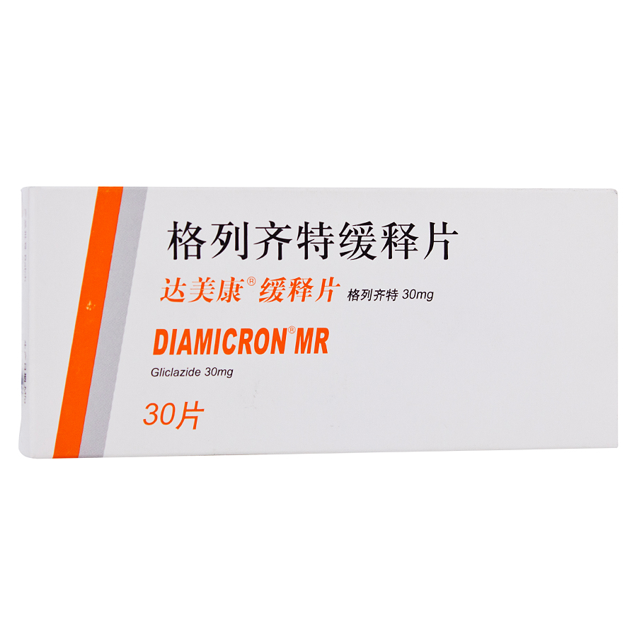 达美康格列齐特缓释片30mg*30片